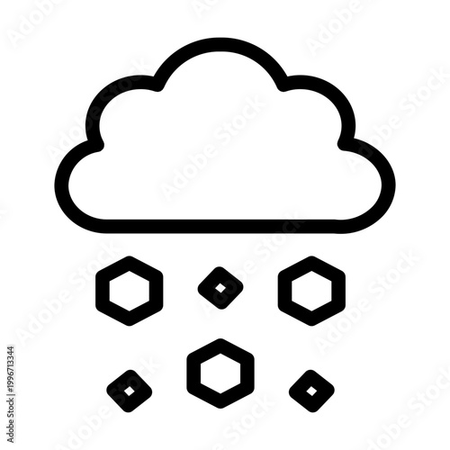 hail line icon