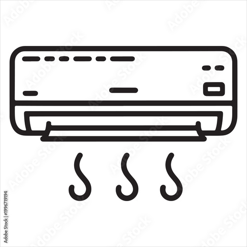 Wall-mounted air conditioning unit with three drainage pipes