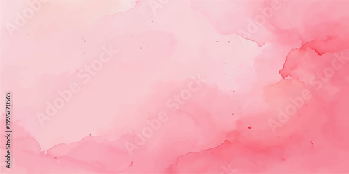 An abstract pink watercolor background featuring a soft pastel paint texture on aged vintage paper material creates a romantic grunge pattern for an artistic wallpaper design