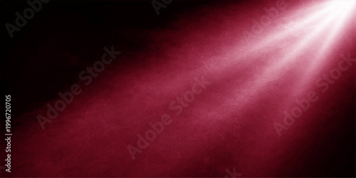 A luxury purple stage spotlight illuminates a smooth flowing silk fabric backdrop with a soft velvet texture and elegant pink wave pattern design