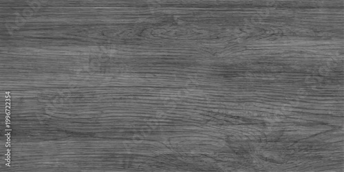 A dark closeup of textured black fabric, leather, and canvas materials reveals a rough grunge pattern resembling old brown oak wood grain on a natural timber surface or wall panel