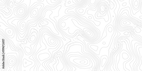Abstract Elevation Line Art with Smooth Contours and Layered Terrain Mapping Effect
Modern Topographic Map Background Design with Seamless Vector Pattern