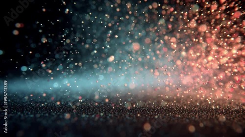 Slow Floating Particle Field