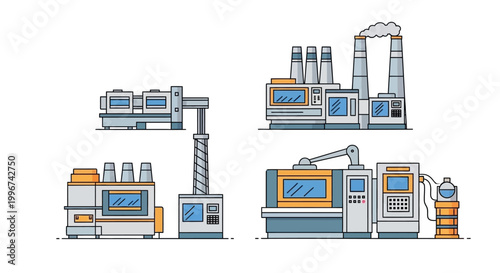 Industrial machinery and equipment systems.