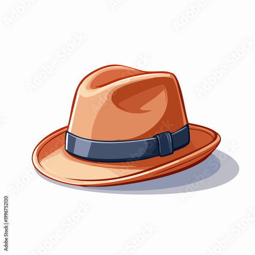 Illustration of a Fedora Hat