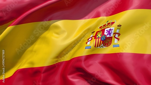 Spanish flag ripples