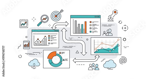 Business data analysis and statistics.