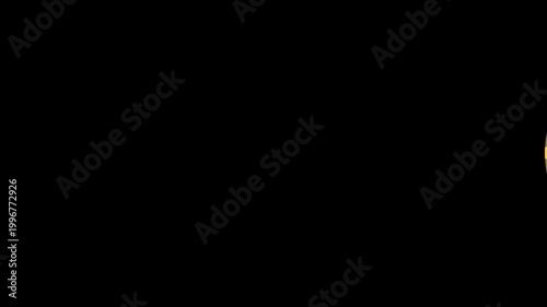Top View of Car Driving Animation