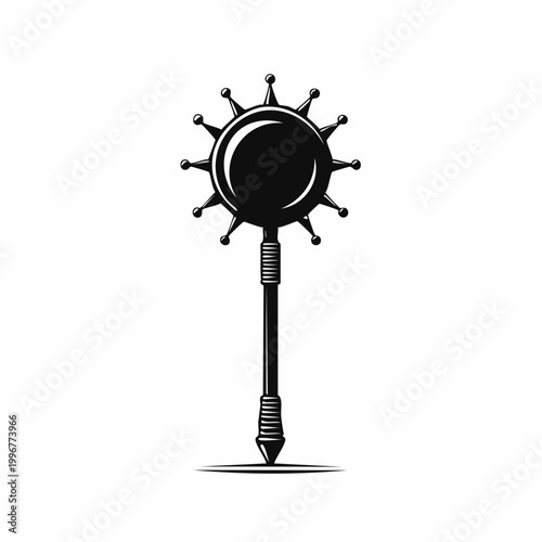 Medieval Mace Weapon Icon