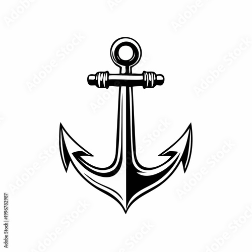 Nautical Anchor Illustration