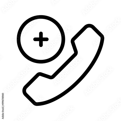 Smart Telephone Call icon pack for communication, contact support and customer service interface