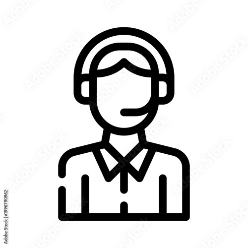 customer service line icon