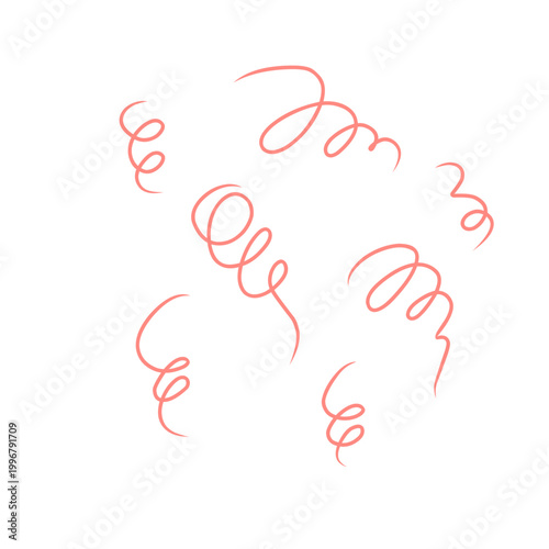 Birthday Ribbon Illustration