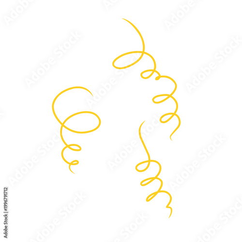 Birthday Ribbon Illustration