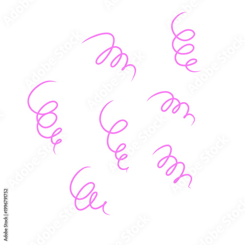 Birthday Ribbon Illustration