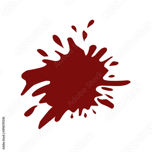 Blood Splash Vector