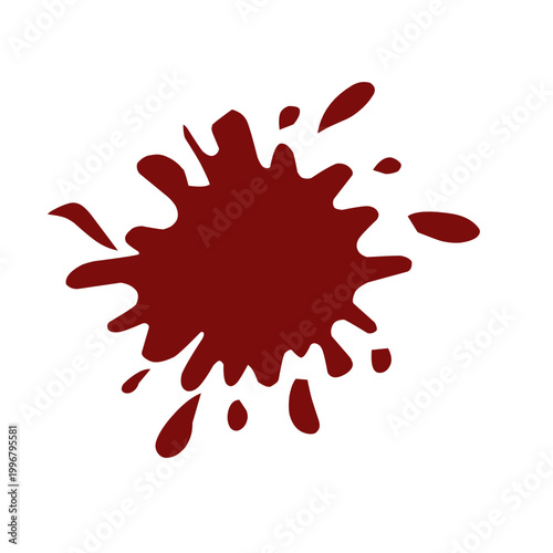 Blood Splash Vector