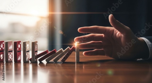Stopping the Domino Effect Business Strategy and Risk Management.