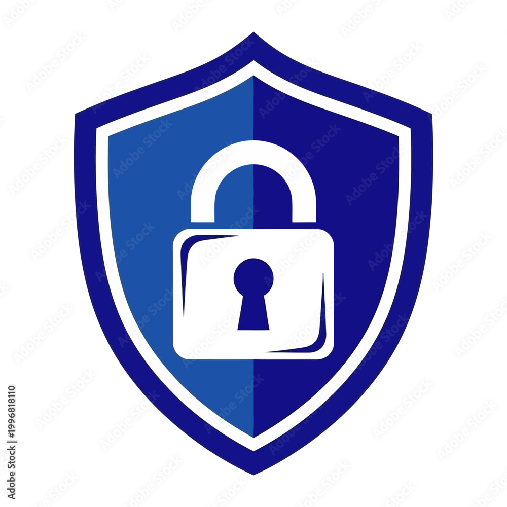 Photography Digital security shield logo