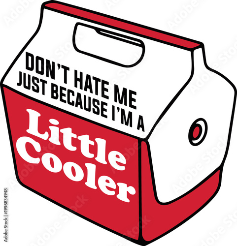 Canvastavla Don’t Hate Me Just Because I’m A Little Cooler svg, Cooler SVG PNG, Summer Coole