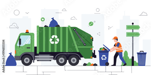 garbage trucks for urban areas