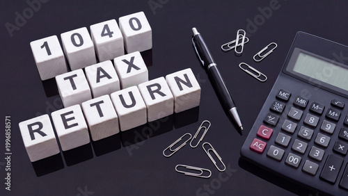 1040 Tax return filing preparation for annual individual income reporting deduction calculation refund processing and regulatory compliance submission in personal and corporate accounting practice