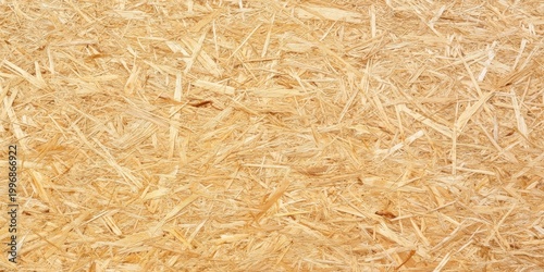 Wood particle board textured layer used in construction interior