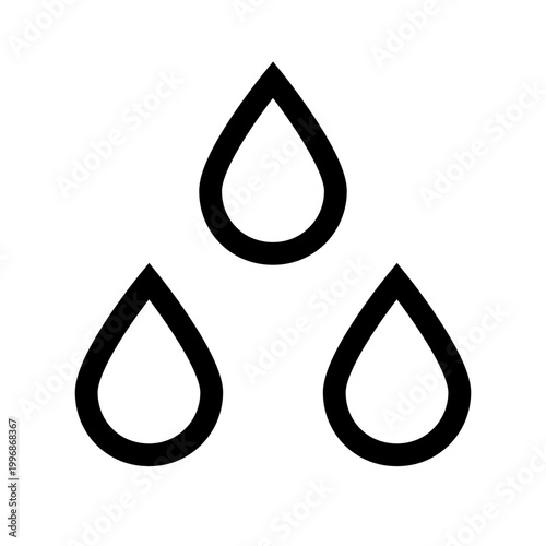 Water Drops Icon
