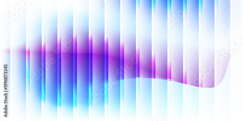 Abstract vertical lines with blue and purple gradient color for modern technology background, web banner, and creative digital presentation design