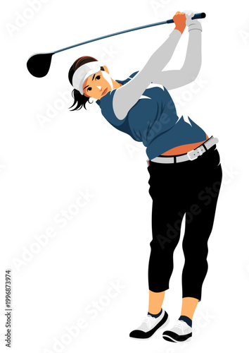 女子プロゴルファー