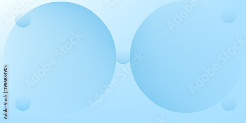 Abstract geometric background gradient soft light blue bokeh for Graphic Business background hitech technology digital design illustration web template background backdrop desktop wallpaper bubbles