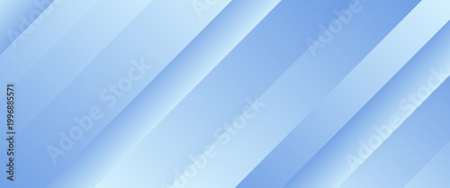 Modern soft blue gradient diagonal stripes background, Clean banner template backdrop for sales, events, business, presentations, websites and headers