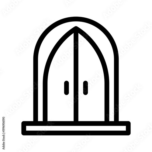 door line icon