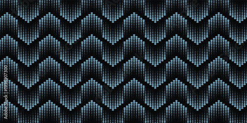 Seamless halftone hexagon shape dot pattern vector, Geometric Halftone Abstract pattern for Fabric and textile printing, sport jersey texture, wrapping paper, backdrops and packaging