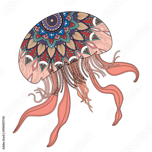 Exquisite jellyfish
