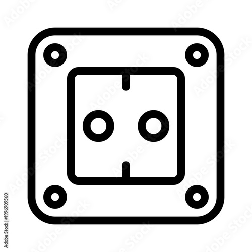 socket line icon
