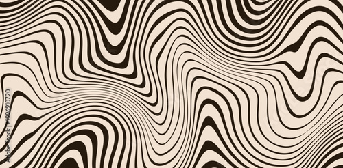 Abstract fluid ribbon waves background with soft gradient curves and modern minimal design.