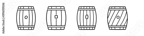 Wooden Barrels Collection
