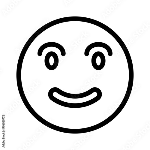 smile line icon
