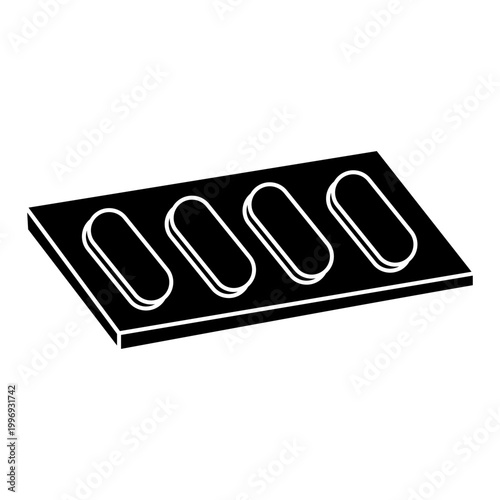 Medical medicine tablet blister