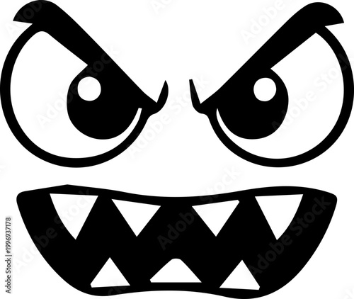 Cartoon Face Emoji Expressions  Funny Character Icon. Isolated Vector Ilustration