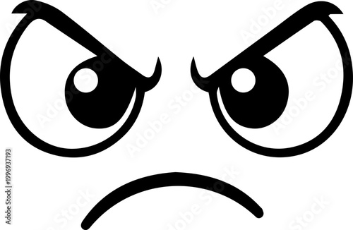 Cartoon Face Emoji Expressions  Funny Character Icon. Isolated Vector Ilustration