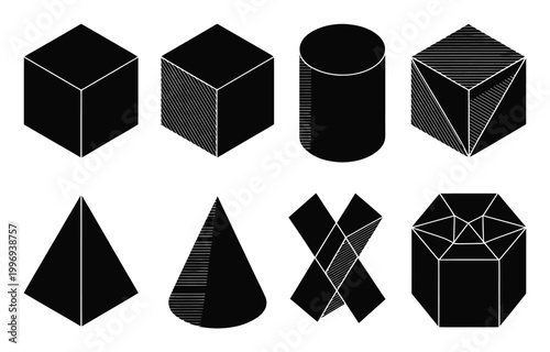 Geometric Shapes Vector Illustration