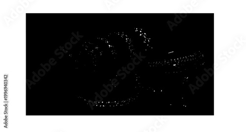 Luxury Gold and Diamond Bracelet Jewelry Display on Elegant Jewelry Box Isolated on White Background