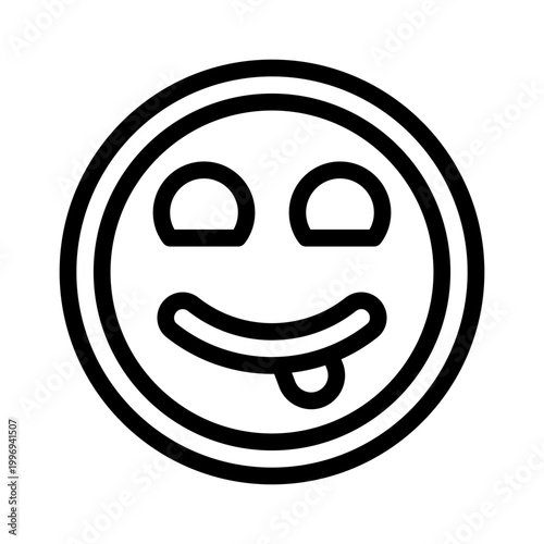 winking line icon
