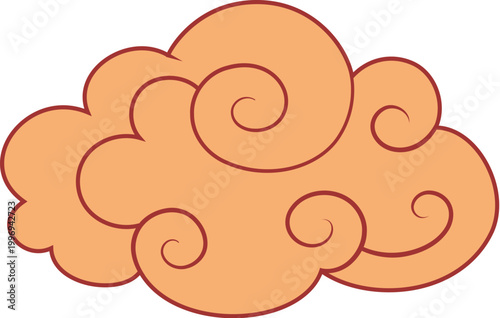 Chinese auspicious cloud