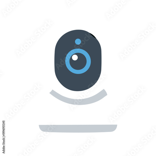 Smart Home Security Camera Device.