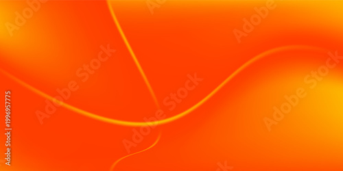 Abstract gradient background of glossy red and yellow colors. beauty curved shape composition illustration art for banner, poster, brochure, digital, web, page, surface, decoration, advertising