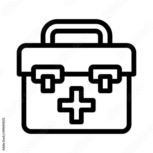 first aid line icon