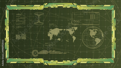 サイバーデジタル空間イメージ